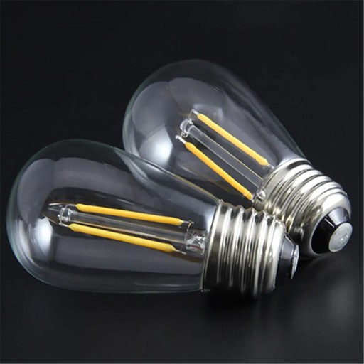 VÝKONNÁ E27 LED ŽIAROVKA EDISON GARLANDS RETRO LOFT PRIEMYSELNÁ TEPLÁ E27