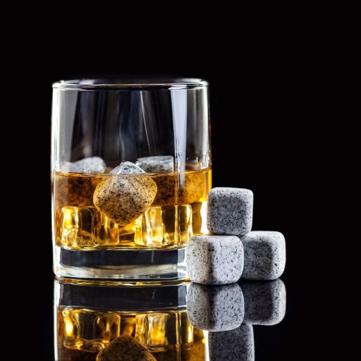 KAMENE WHISKY, žula, viacnásobná SET, 9 ks