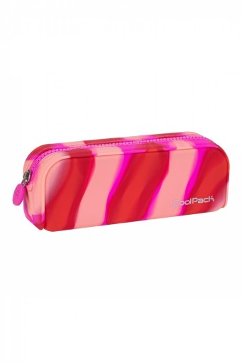 Coolpack Zebra Silikónový školský peračník, ružový Z11771
