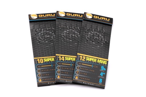 Guru Super MWG bajonet veľkosti 10 0,22mm 10cm náväzce
