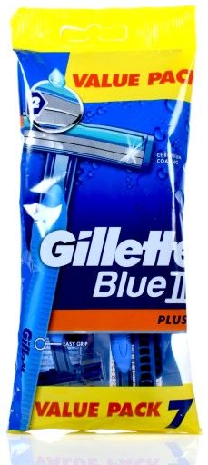 GILLETTE SHAVORS BLUE II PLUS 7 ks NOVINKA