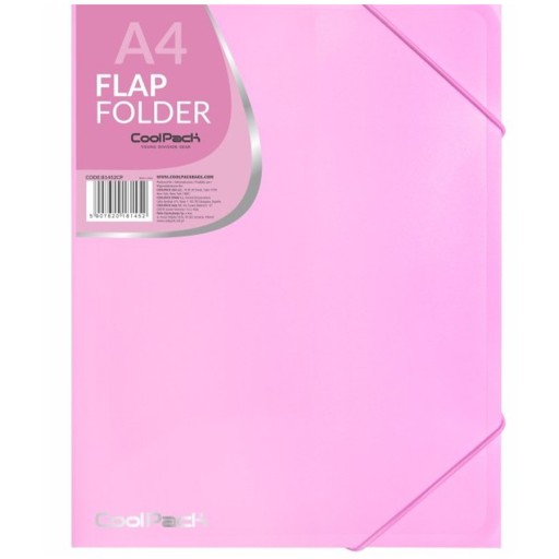 COOLPACK VYMAZATEĽNÝ PILOTA A4, PASTEL RUŽOVÁ