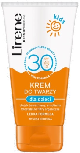 Lirene Detský krém na tvár SPF 30, 50 ml