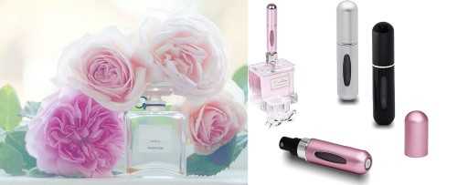 Nádobka na naliatie parfému do tašky do lietadla, MINI SOLID ATOMIZER