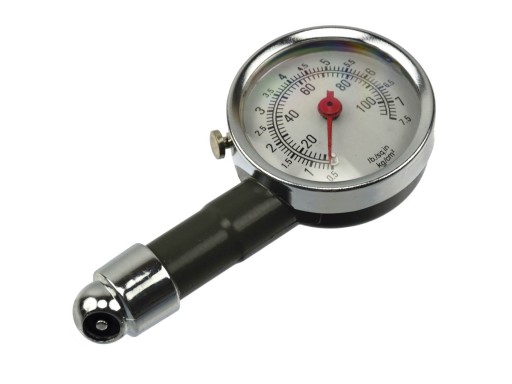 Kovový manometer, manometer 7,5 bar