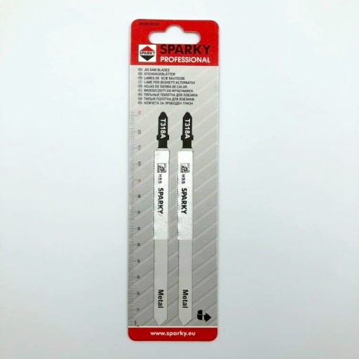 Čepeľ priamočiarej píly nôž kovový 2x132mm T318A