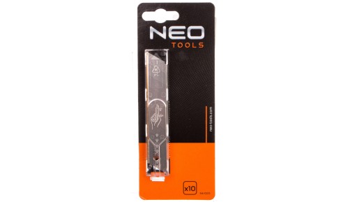Vymeniteľné zlomené čepele titánové 18 mm, 10 ks NEO TOOLS
