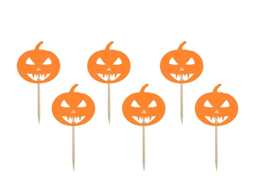 Halloweenske košíčky na muffiny, 6 ks