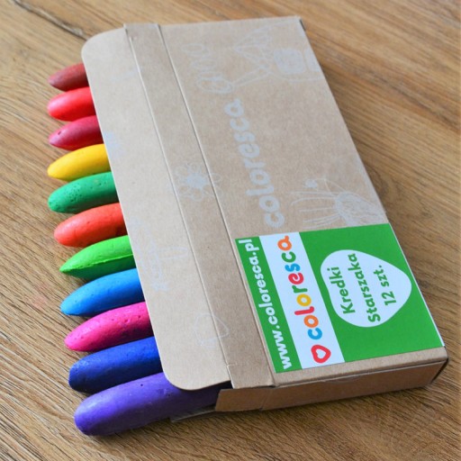 Pastelky Starszaka 12 farieb (12 ks) 3+ COLORESCA