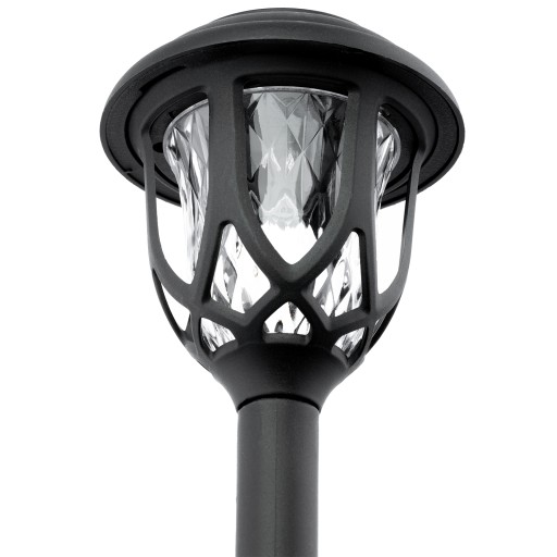 Dekoratívna zapustená solárna lampa do záhrady VR200 40/Ø9,5 cm