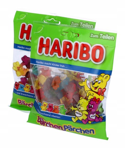 HARIBO sladké a kyslé medvedíky ovocné želé 160g