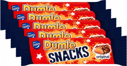 Fazer Dumle Snack Original Tyčinka 40g x5