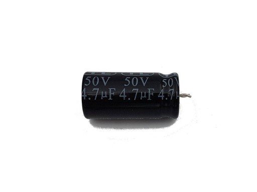 4,7uF 50V 16x32mm, 85 stupňov, BEZPOLÁRNE