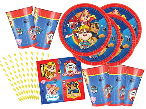 Paw Patrol The Movie papierové taniere 8 ks