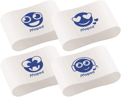 Essentials Soft Small Maped Eraser 112911