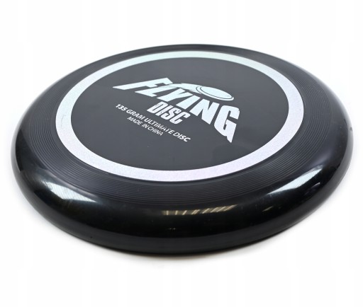 Vrhací kotúč na FRISBEE 135G 24CM ČIERNA LETIACA TANIEČKA