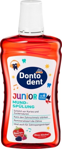 Dontodent Junior ústna voda 500 ml