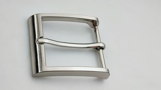 Spona na opasok nohavíc 4 cm / 40 mm strieborná