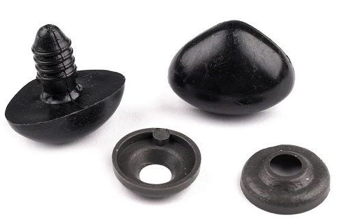 Nos na hračky so zátkou 15x20 mm - 2 ks
