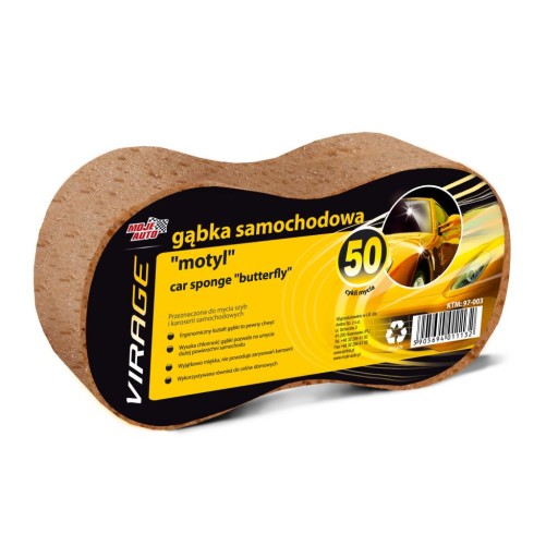 MÔJ AUTA HUBKA NA UMÝVANIE AUTA - MOTÝL
