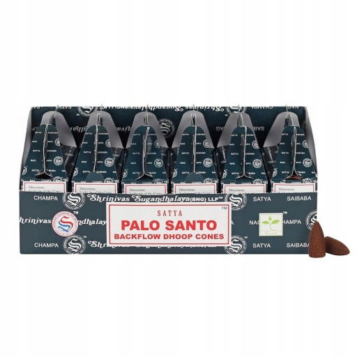 Vonné tyčinky Satya Backflow Dhoop - PALO SANTO