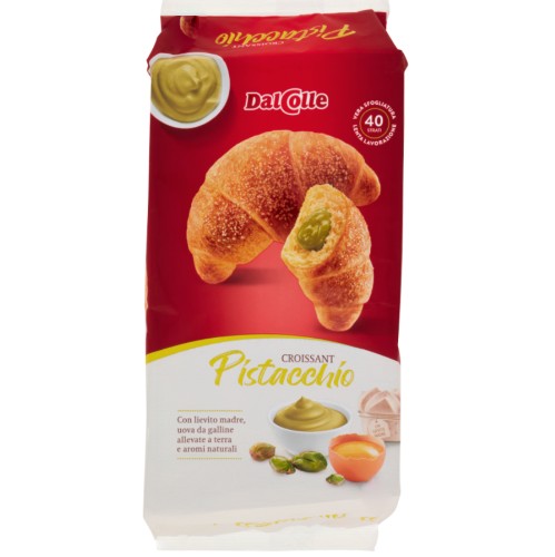 DALCOLLE croissanty s pistáciovou náplňou 250 g