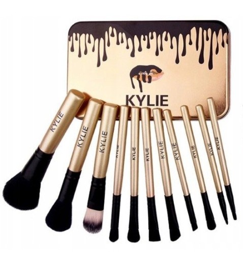 SADA MAKEUP 12ks KYLIE JENNER PUZDRO na štetce