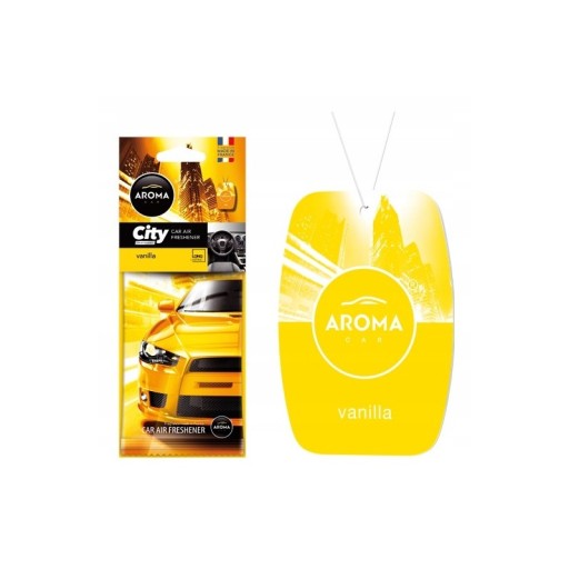VÔŇA DO AUTA AROMA CITY VANILKA PRÍvesok