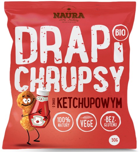 Naura Bio Vege Kečup Kukuričné lupienky