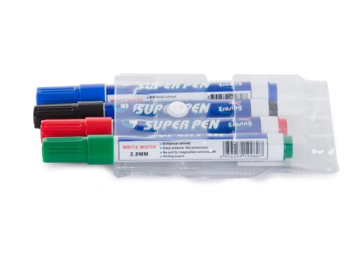 Fixky stierateľné za sucha, fixky, fixky na tabuľu x4 za sucha