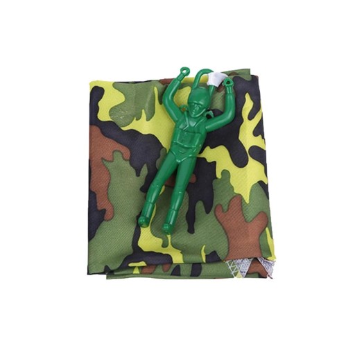 PADAŠUTÉR LIETAJÚCE PAŠUTE CAMO VOJAK HRAČKA NA HRANIE