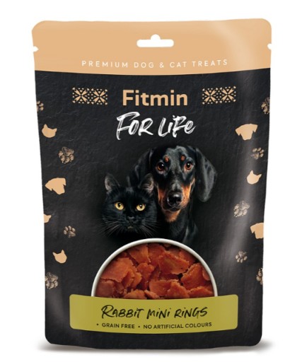 FITMIN DOG LIGHT RABBIT MINI RINGS 70G KRÚŽKY PRE ZAJÍC