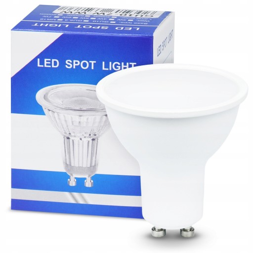 LED žiarovka GU10 7W 2835 SMD CCD 600lm studená (IN273)