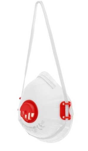 Filtračná polomaska s ventilom X 210 V FFP2 R D