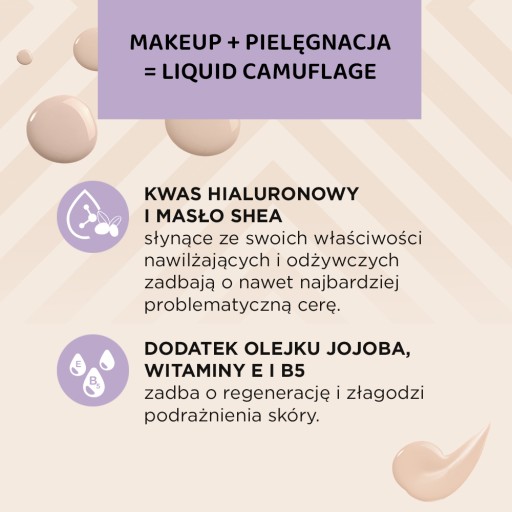 Vodeodolný korektor Eveline Cosmetics Liquid Camouflage č.06