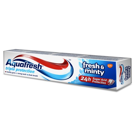 Zubná pasta Aquafresh Fresh & Minty 2x75ml