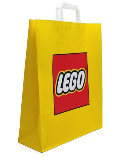 LEGO darčeková papierová taška veľkosť M stredná 6315792 34x41x10cm