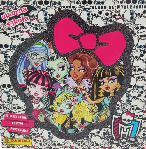 NÁLEPOVÝ ALBUM MONSTER HIGH GHOST SCHOOL MH
