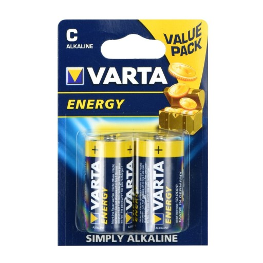 Varta Energy LR14 BABY C alkalická batéria 2 ks.