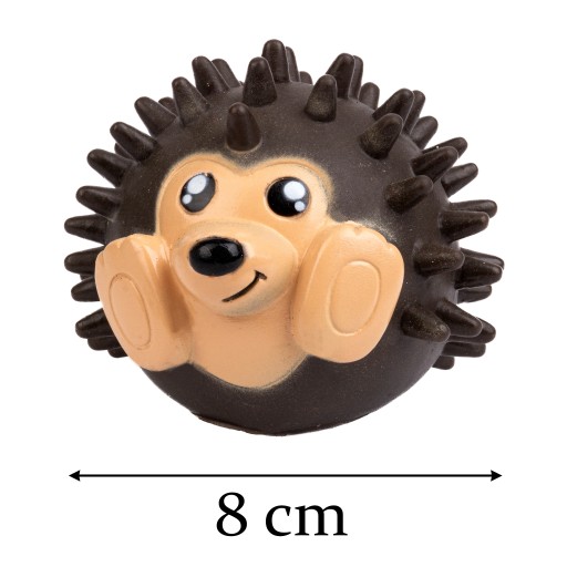 Hračka pre psa KRÚPACÍ JEŽKO hryzátko 8cm