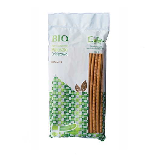 Slané celozrnné špaldové tyčinky BIO 150g