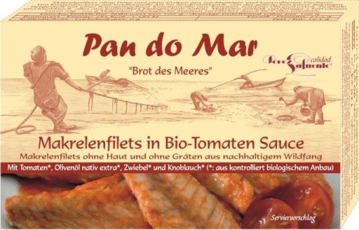 MAKERELOVÉ FILETKY V BIO RAJČINOVEJ Omáčke 120 g
