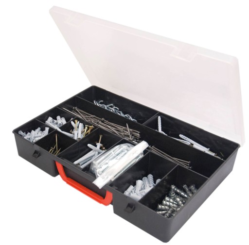 Plastový box 345x245x60mm, 11 priehradiek POĽSKO (35524)