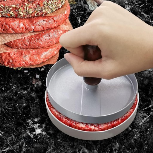 HLINÍKOVÁ LIŠOVACIA FORMA NA BURGEROVÉ KARTY 11,5 cm GRILOVACÍ LIS NA HAMBURGERY