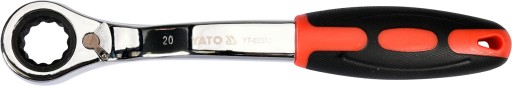 YATO KRÚŽKOVÝ KĽÚČ 20mm OHNUTÁ RAČNA CrV