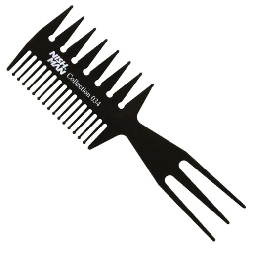 Hrebeň na vlasy NISHMAN Comb 034