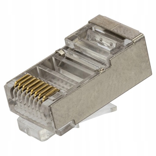 Zástrčky NEKU RJ45 FTP 5e, drôtené sito, 10 ks