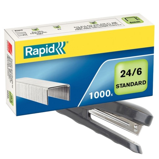 RAPID KOVOVÉ ZOŠÍVAČKY PRE ZOŠÍVAČKY 24/6 ZOŠÍVAČKY