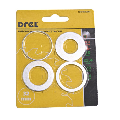 REDUKČNÉ KRÚŽKY REDUKCIA PRE 32MM DISKY 4 KS