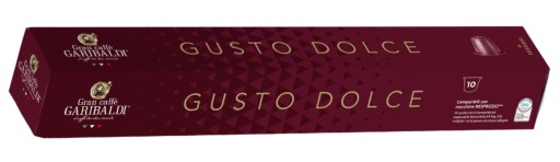 Kapsule Garibaldi Gusto Dolce pre Nespresso 10